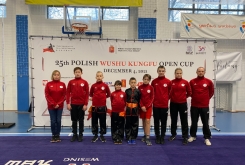 11 medali dla zawodników sekcji  kung fu LKS POTOK Więckowice zdobytych  podczas Pucharu Polski Wushu